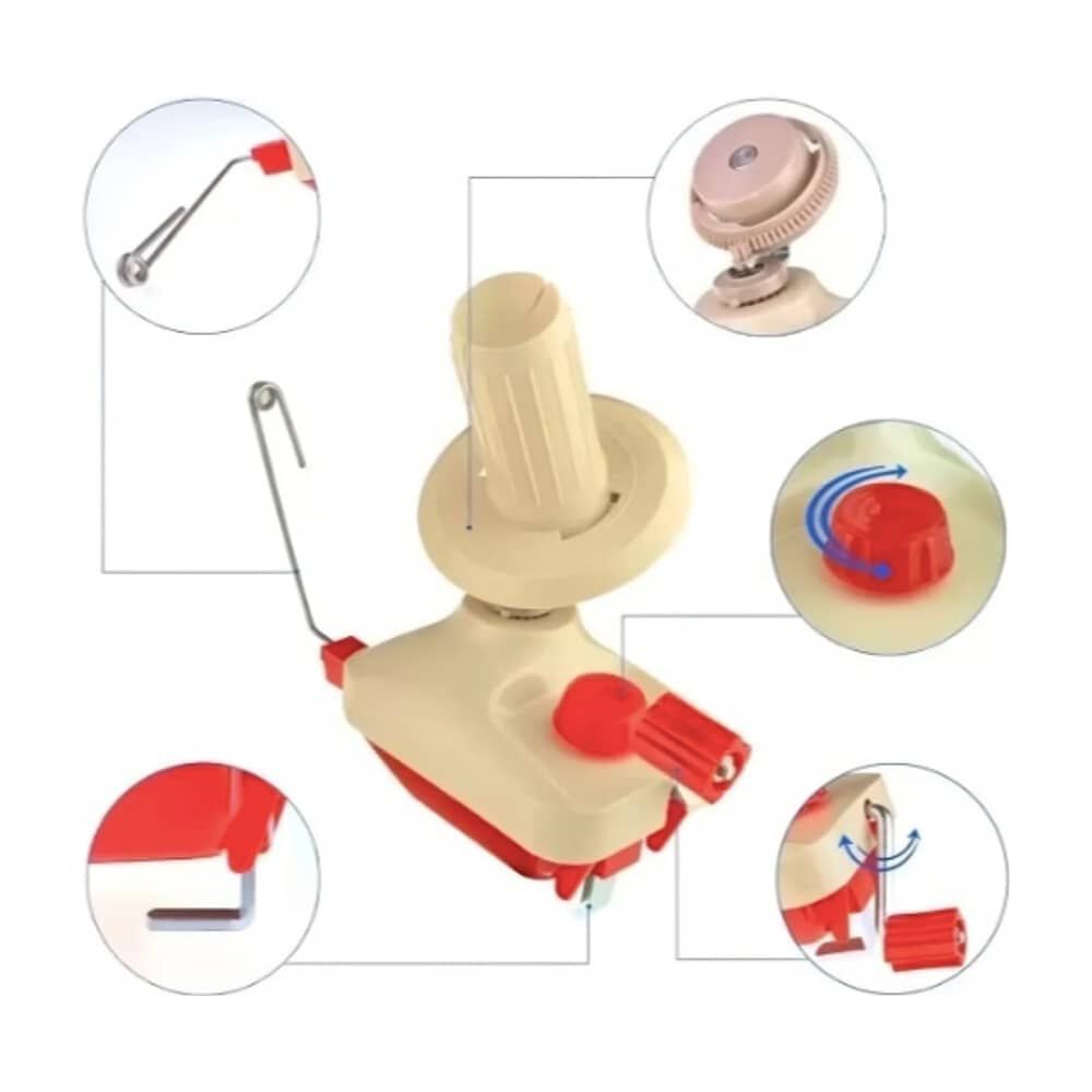 Maquina Ovilladora Manual Hasta 100gr image number 4.0