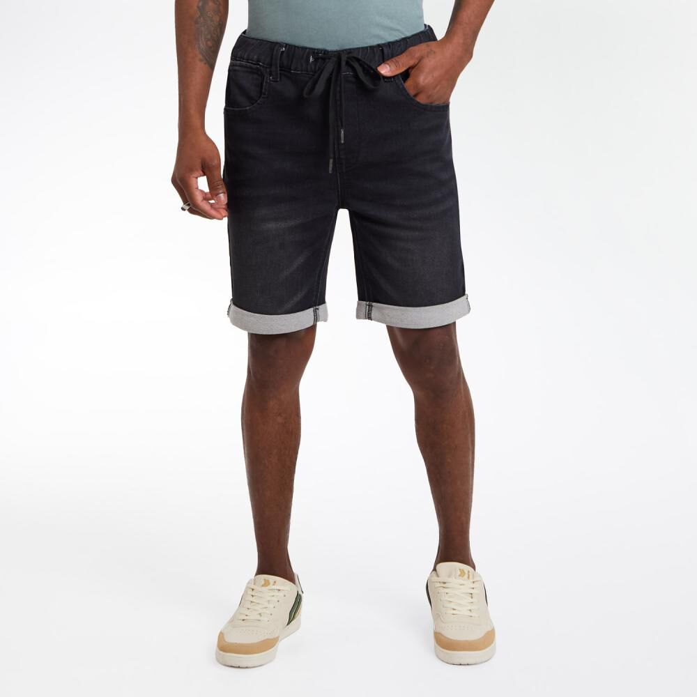 Bermuda Liso Tiro Medio Slim Hombre Rolly Go image number 0.0