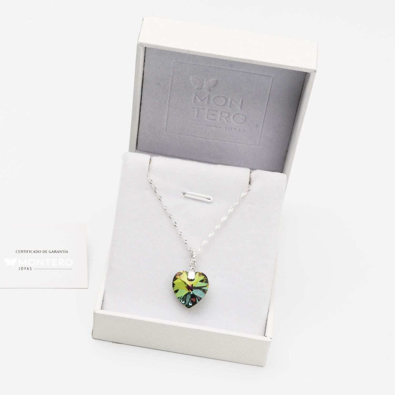 Collar Gran Romance Cristales Genuinos Vitral Medium image number 2.0