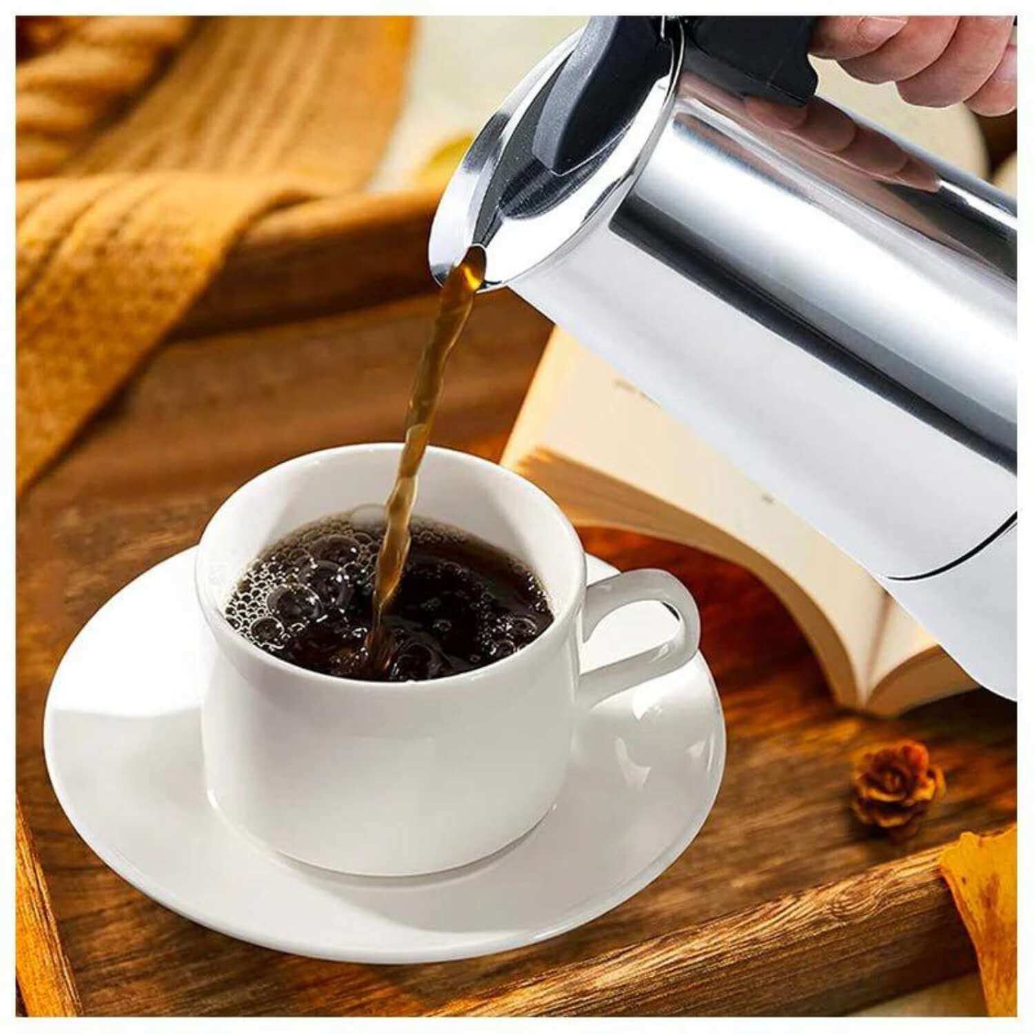 Cafetera Italiana De 4 Tazas Espresso 200 Ml image number 5.0