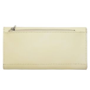 Billetera De Mujer Riviera Cuero Natural