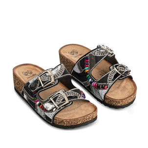 Sandalias Chalas Mujer Vintage Confort Pedrería Weide Gh136