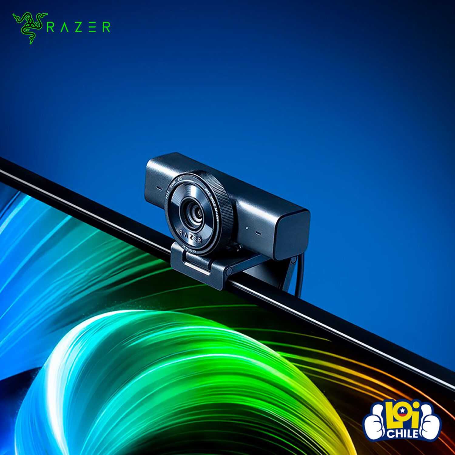 C&aacute;mara Web Gamer Razer Kiyo V2 X Webcam 1440p 60fps image number 7.0