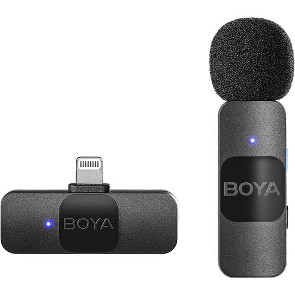 Boya By-v2 Micrófono Inalámbrico Doble Ultra Compacto Y Portable 2.4ghz Conector Lightning image number 1.0