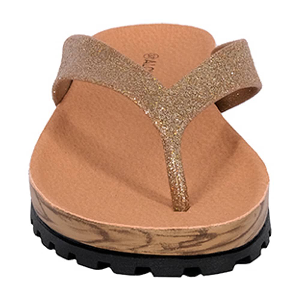 Sandalia Plana Sao Dorado Alquimia image number 2.0