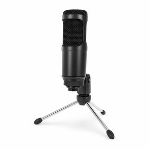 Micr&oacute;fono Streaming Usb Condensador De Estudio C/ Tr&iacute;pode