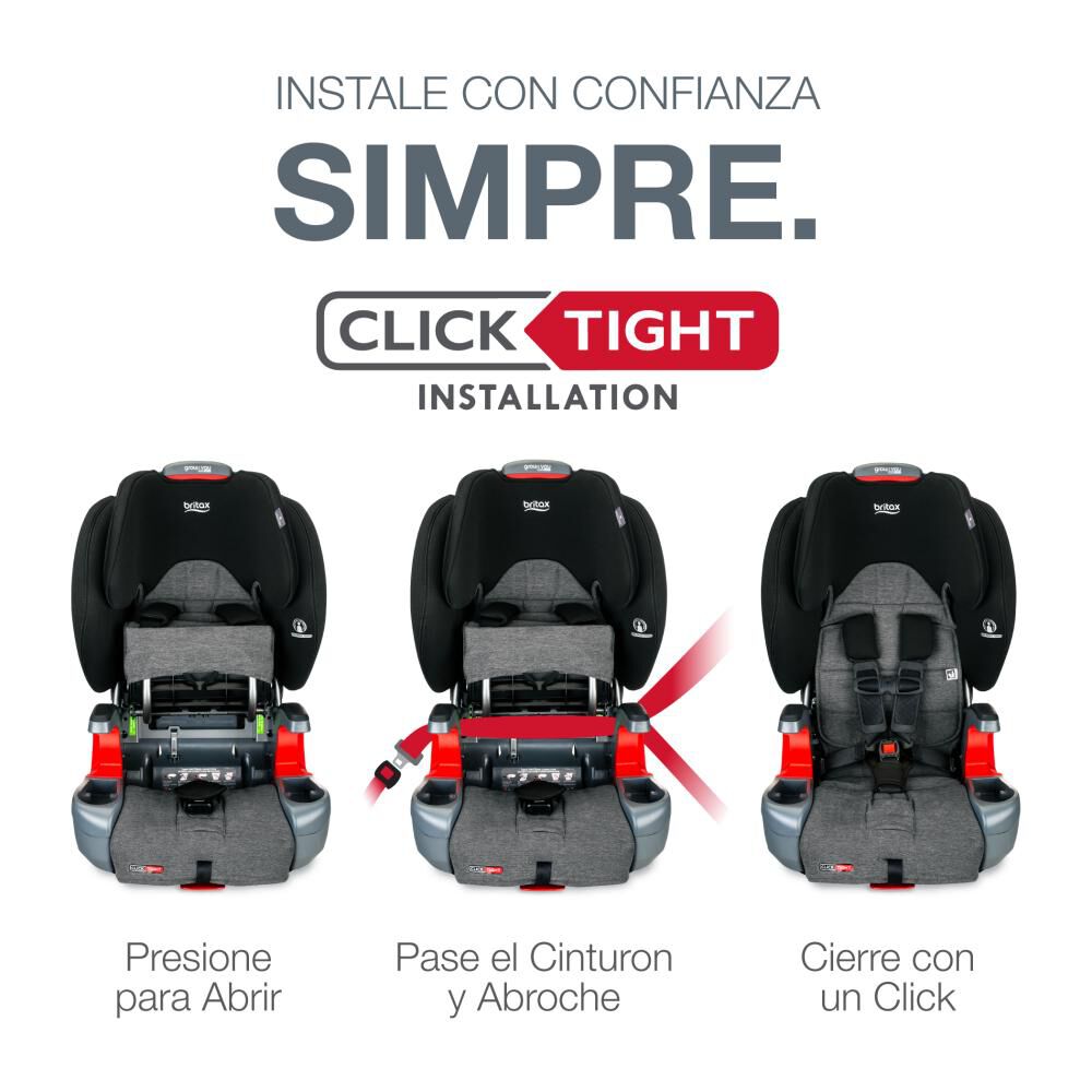Silla De Auto Butaca Britax Grow With You Ct Stainless image number 2.0