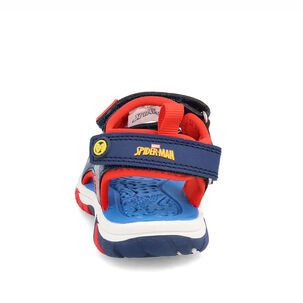 Sandalia Niña Bubblegummers Spiderman 5 Azul-rojo