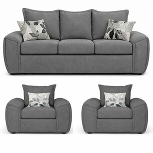 Juego De Living Elegant Detail Houston / 5 Cuerpos