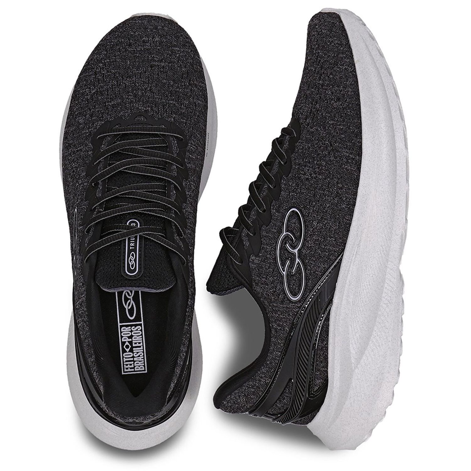 Zapatilla Hombre Triunfo 3 Negro/gris image number 2.0