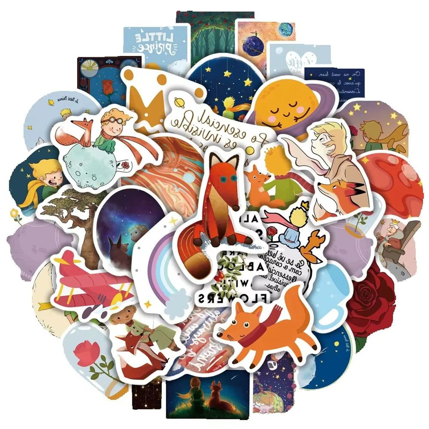 Pack Sticker El Principito Y Personajes " Le Petit Prince" image number 0.0