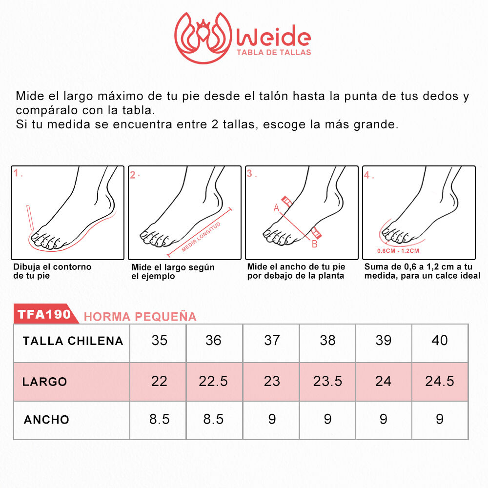 Botin Negro Casual Mujer Weide Tfa190 image number 3.0