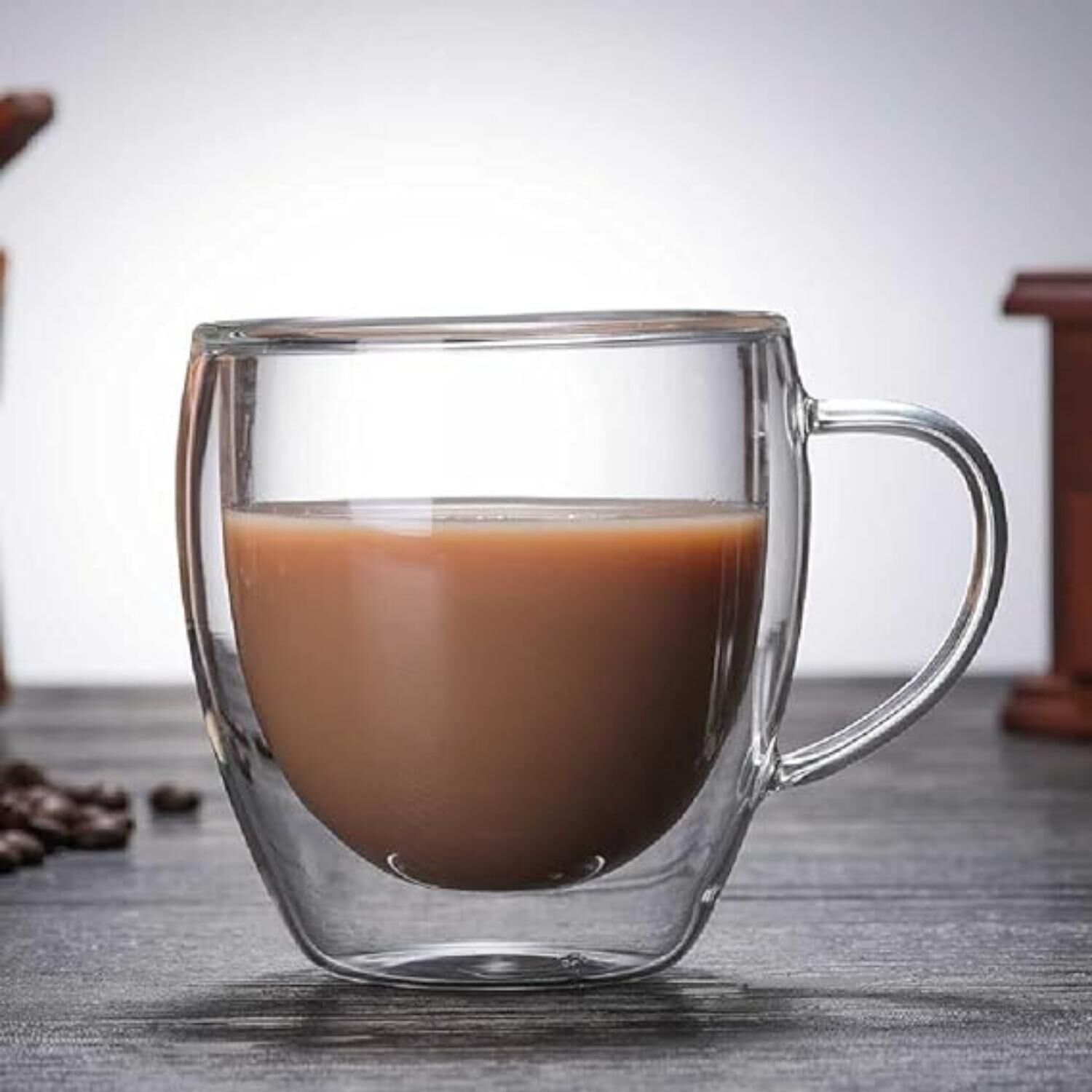 Set 2 Mugs Vidrio Doble Pared 250 Ml image number 3.0