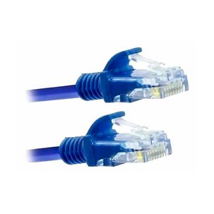 Cable De Red Para Internet 10 Metros Azul Rj45 Categoria 5e