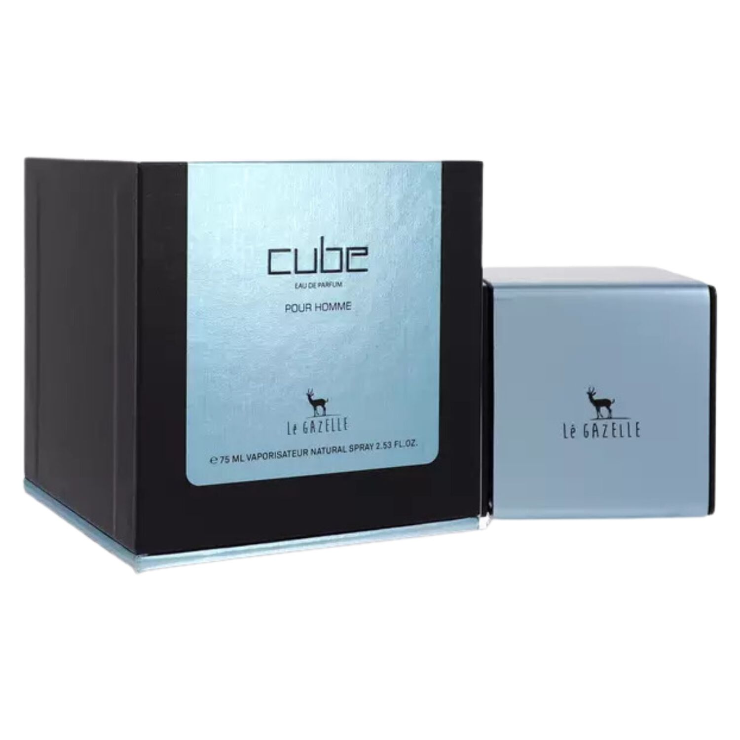 Le Gazelle Cube Blue Pour Homme Eau De Parfum 75 Ml image number 0.0