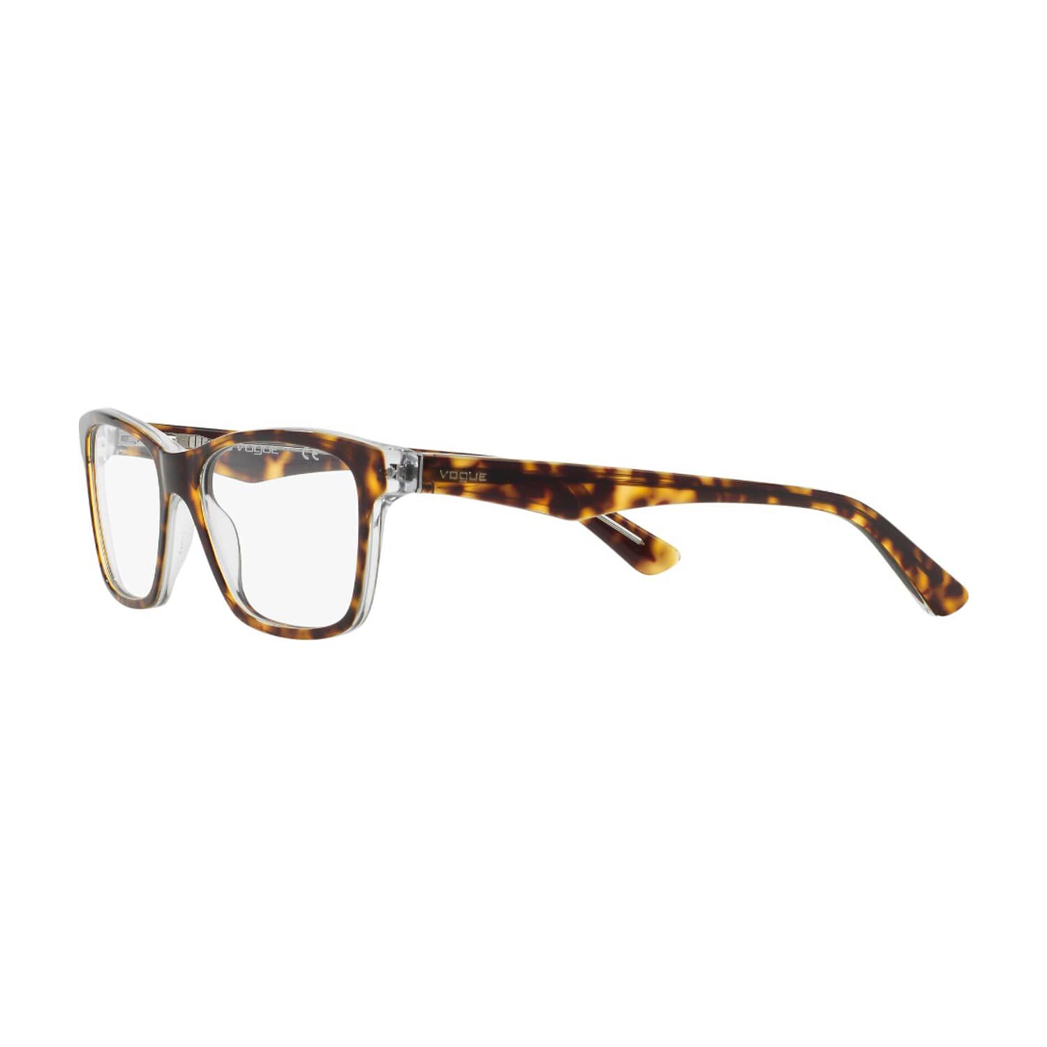 Lentes &Oacute;pticos Top Havana/transparent Vogue Eyewear image number 2.0