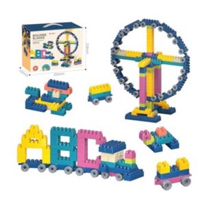 Bloques De Construcci&oacute;n Did&aacute;cticos 268 Piezas Azul