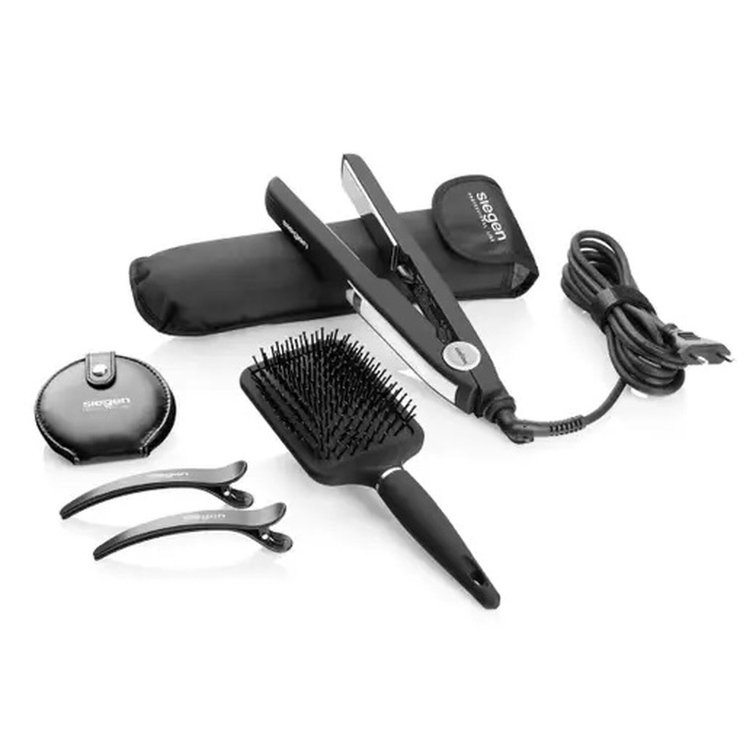 Plancha Con Set Alisadora De Pelo Siegen Sg4800 Unlimited Liss Titanio image number 6.0