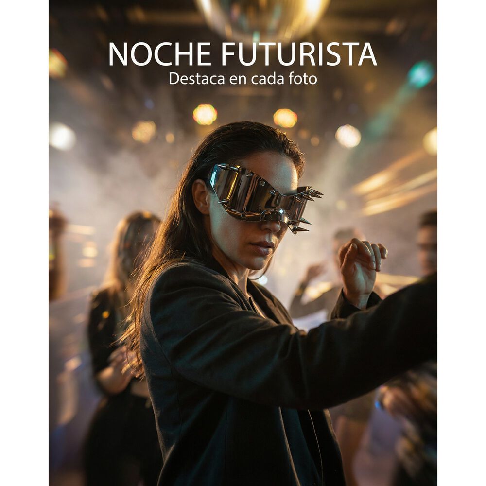 Lentes Premium Steampunk Para Fiestas Reggaet&oacute;n Metaleros image number 4.0