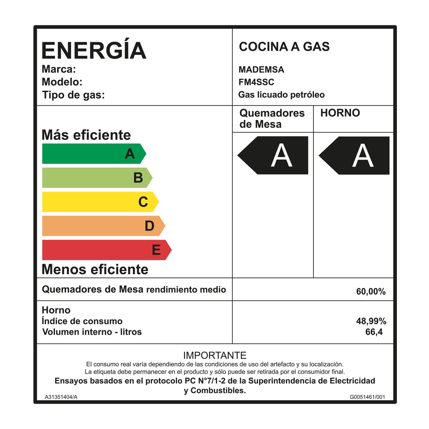 Cocina A Gas 4 Platos Horno Vapor Y Triple Llama Fm4ssc Inox image number 12.0
