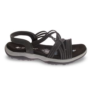 Sandalia Confort Negro Vía Franca Art. 5kd54black