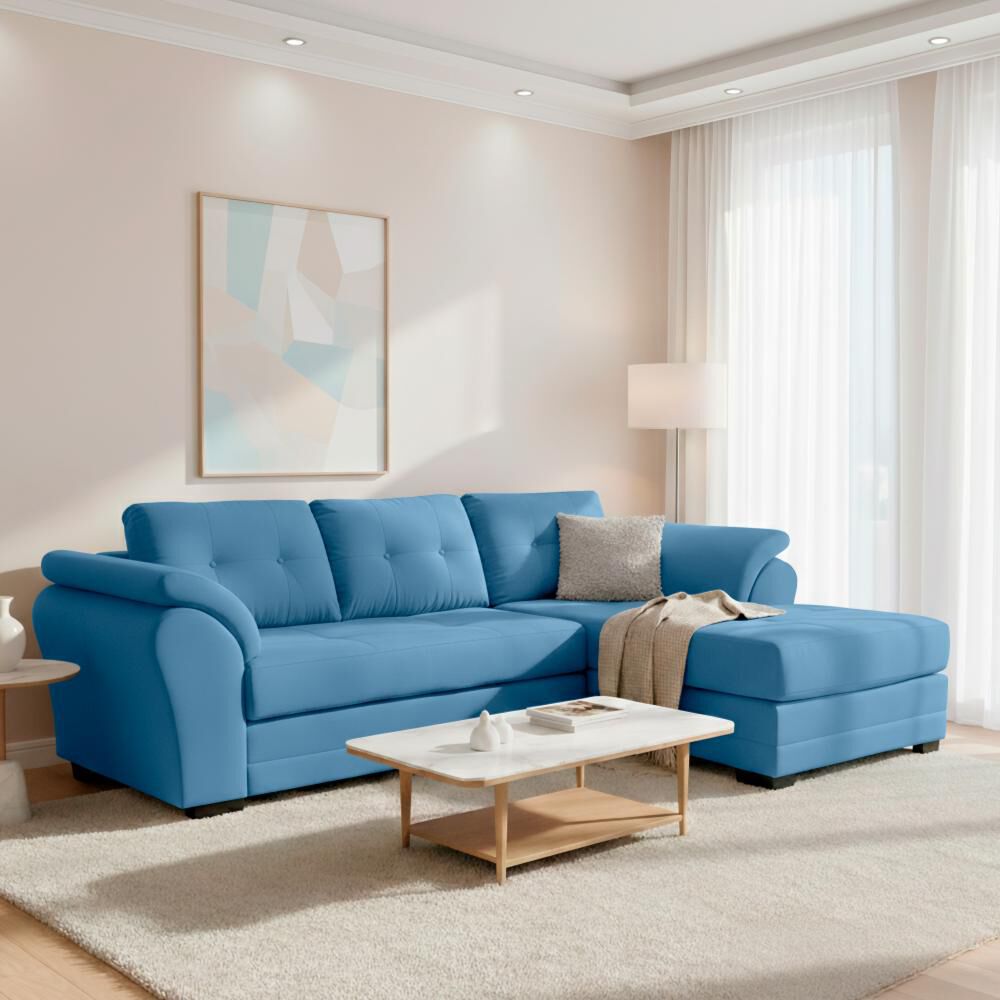 Sofá Seccional Living Factory New Samy Derecho / 4 Cuerpos image number 0.0