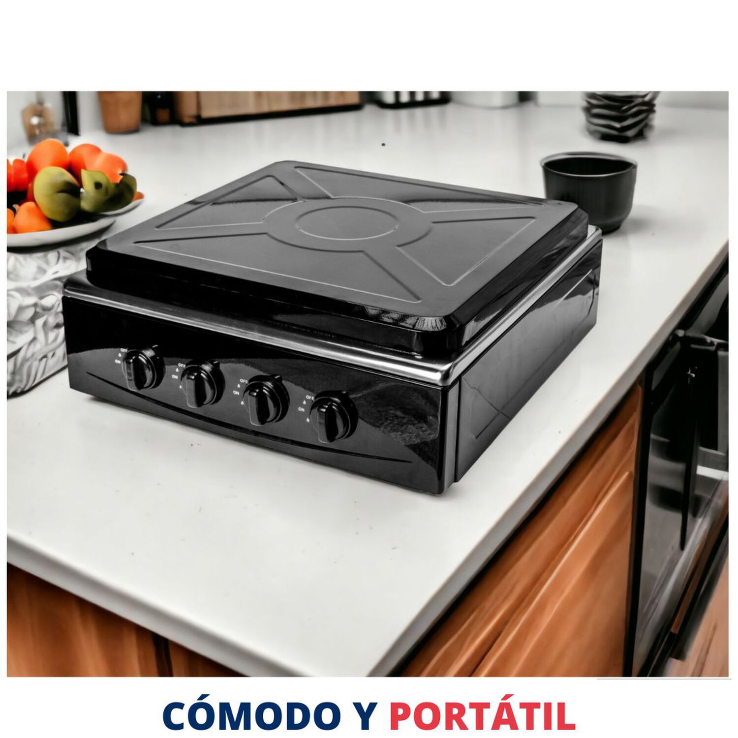 Cusimax Cocina A Gas Port&aacute;til Premium - 4 Platos image number 1.0