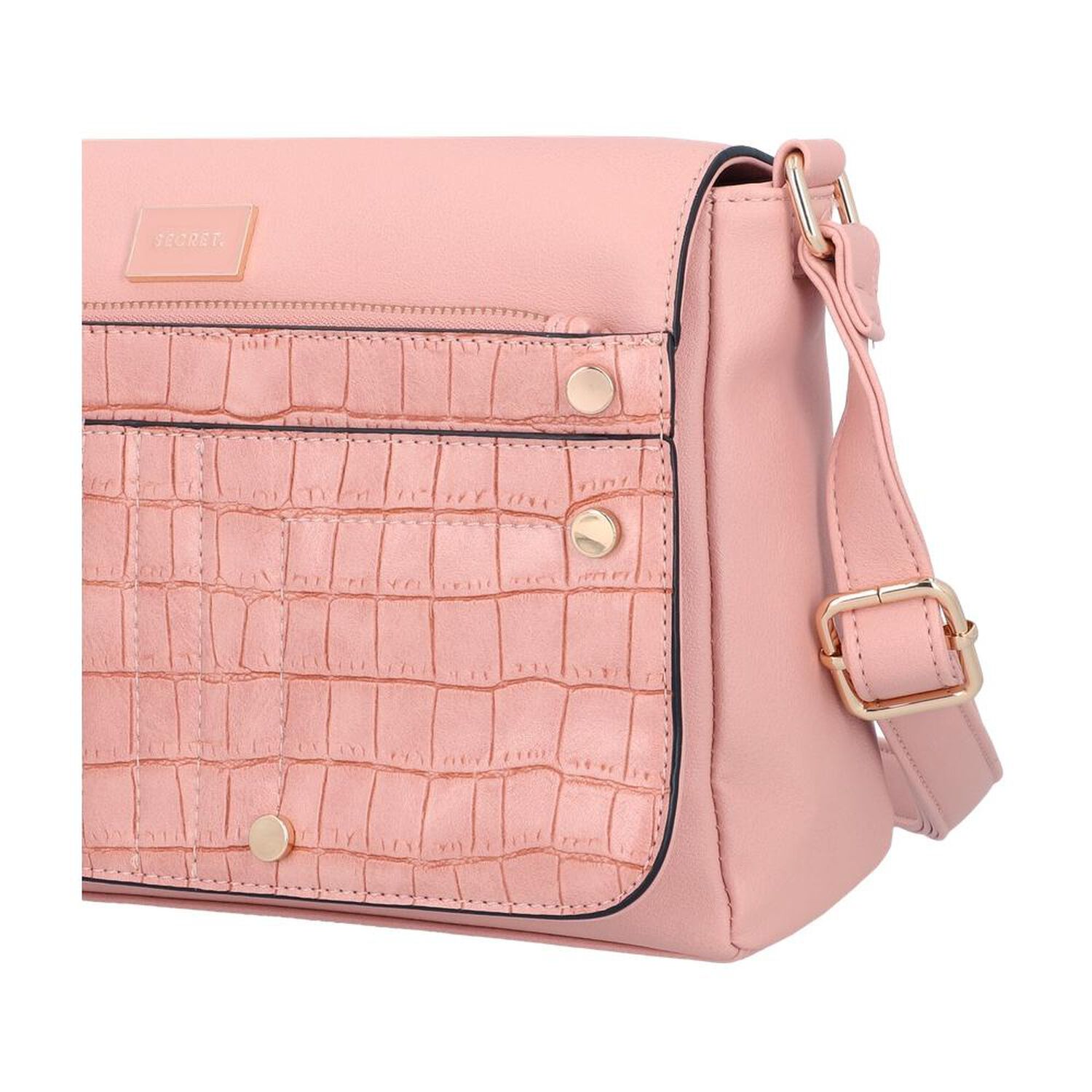 Bandolera Secret Polonia St6 M Rosado image number 4.0