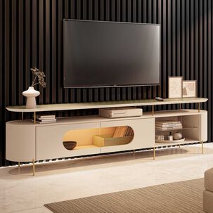 Rack Tv Atalanta 85" 219x58x40 Cm