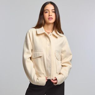Chaqueta Corta Cuello Solapa Mujer Freedom