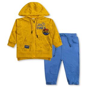 Set 2 Piezas Conjunto Buzo Poler&oacute;n Ni&ntilde;o 100% Algod&oacute;n Cool Times