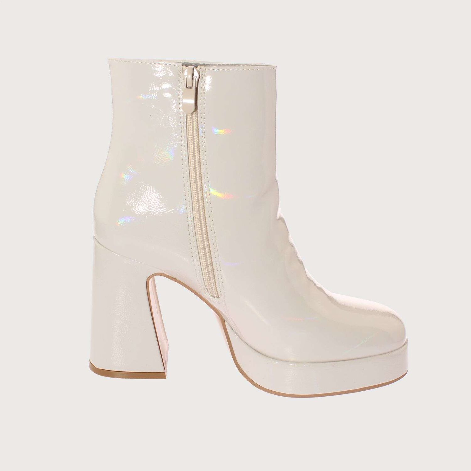 Bota Tacon Beige Andarina Art. 52b308beige image number 3.0