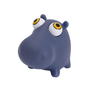 Juguete Para Morder Rinoceronte Ojos Saltones 6x8cm Para Mascotas
