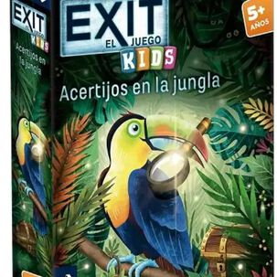 Exit Kids Acertijos En La Jungla Juego De Mesa Para Niños
