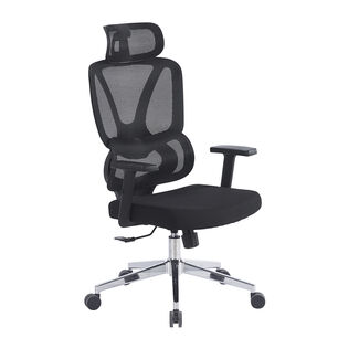 Silla Escritorio Ergon&oacute;mica Base Met&aacute;lica Dominus Pro