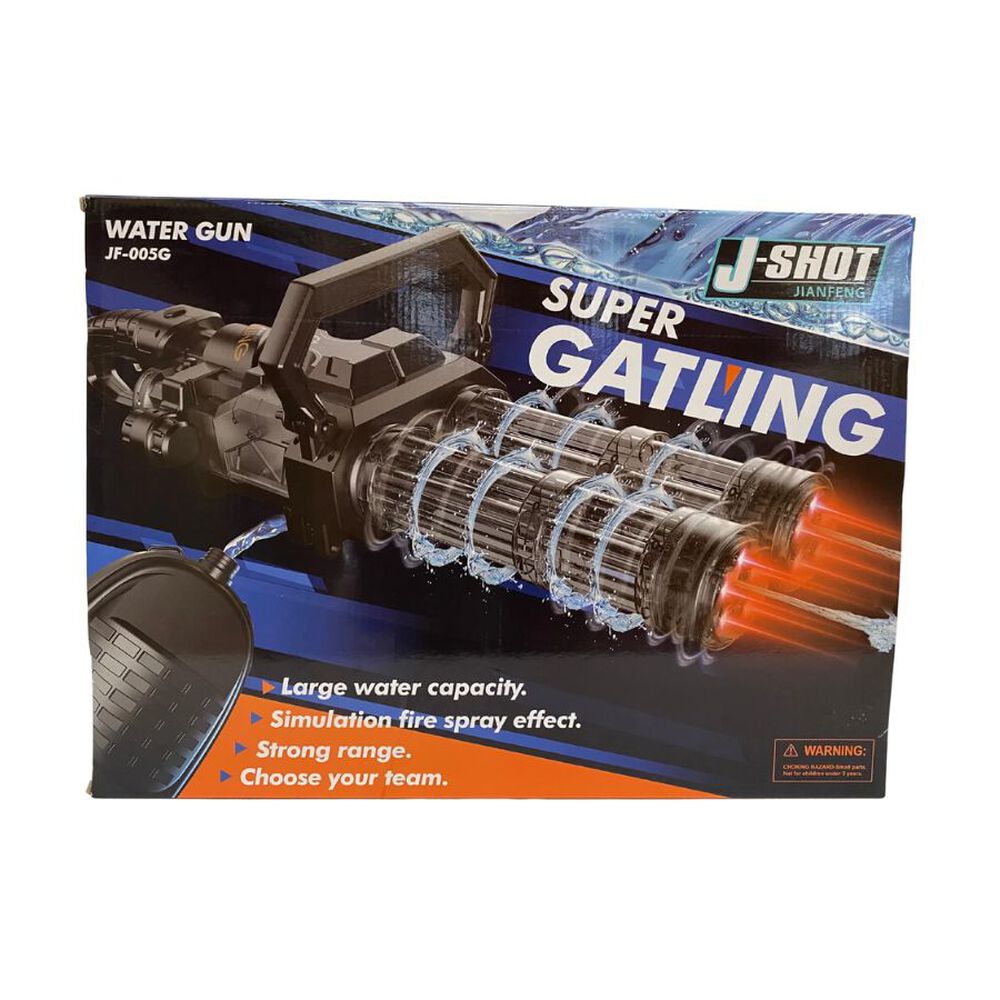 Ametralladora De Agua Con Mochila 225l Y Luces Rgb image number 3.0