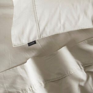 Sabana 180 Hilos Lisas 2 Plaza Beige