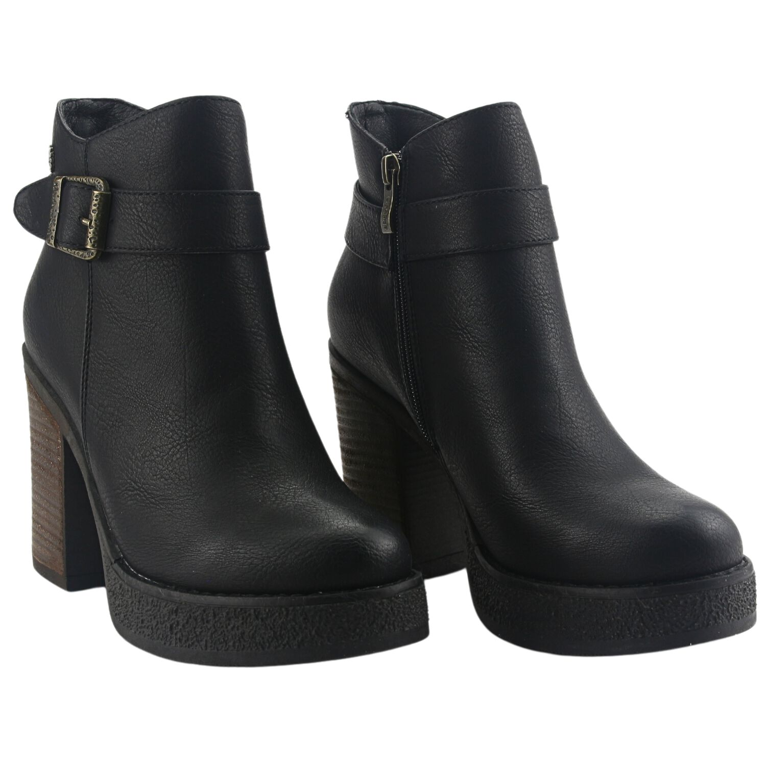 Botin Chalada Mujer Ella-15 Negro Casual image number 5.0