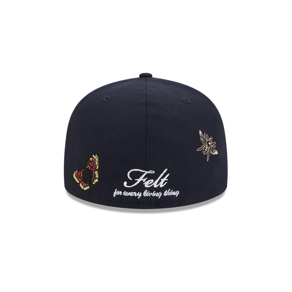 Gorra 59fifty Mlb Boston Rojo Sox Felt X Mlb Azul image number 5.0
