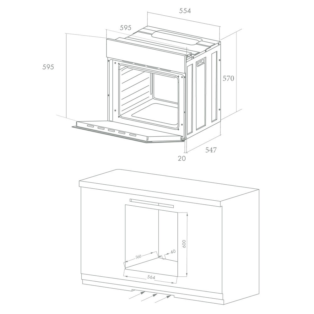 Horno Grner Deluxe Air Fry 76l image number 3.0