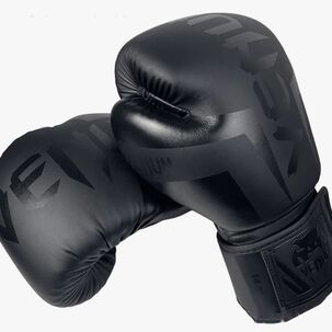 Guantes De Boxeo Profesional De Alta Calidad Negro 10oz