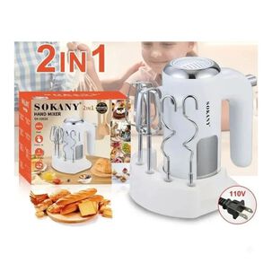 Batidora De Mano El&eacute;ctrica Sokany 2 En 1