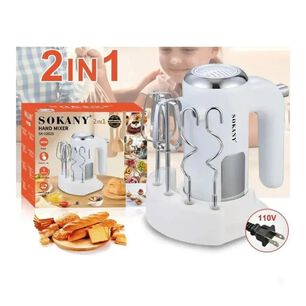 Batidora De Mano El&eacute;ctrica Sokany 2 En 1