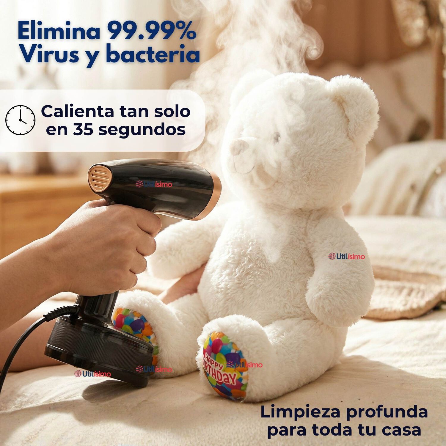 Vaporizador De Prendas De Mano Plegable Gcstfs300 image number 7.0