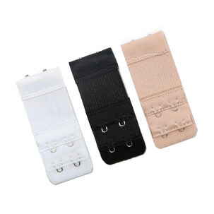 Pack X3 Extensores Para Sosten Brassier Elastico 2 Broches