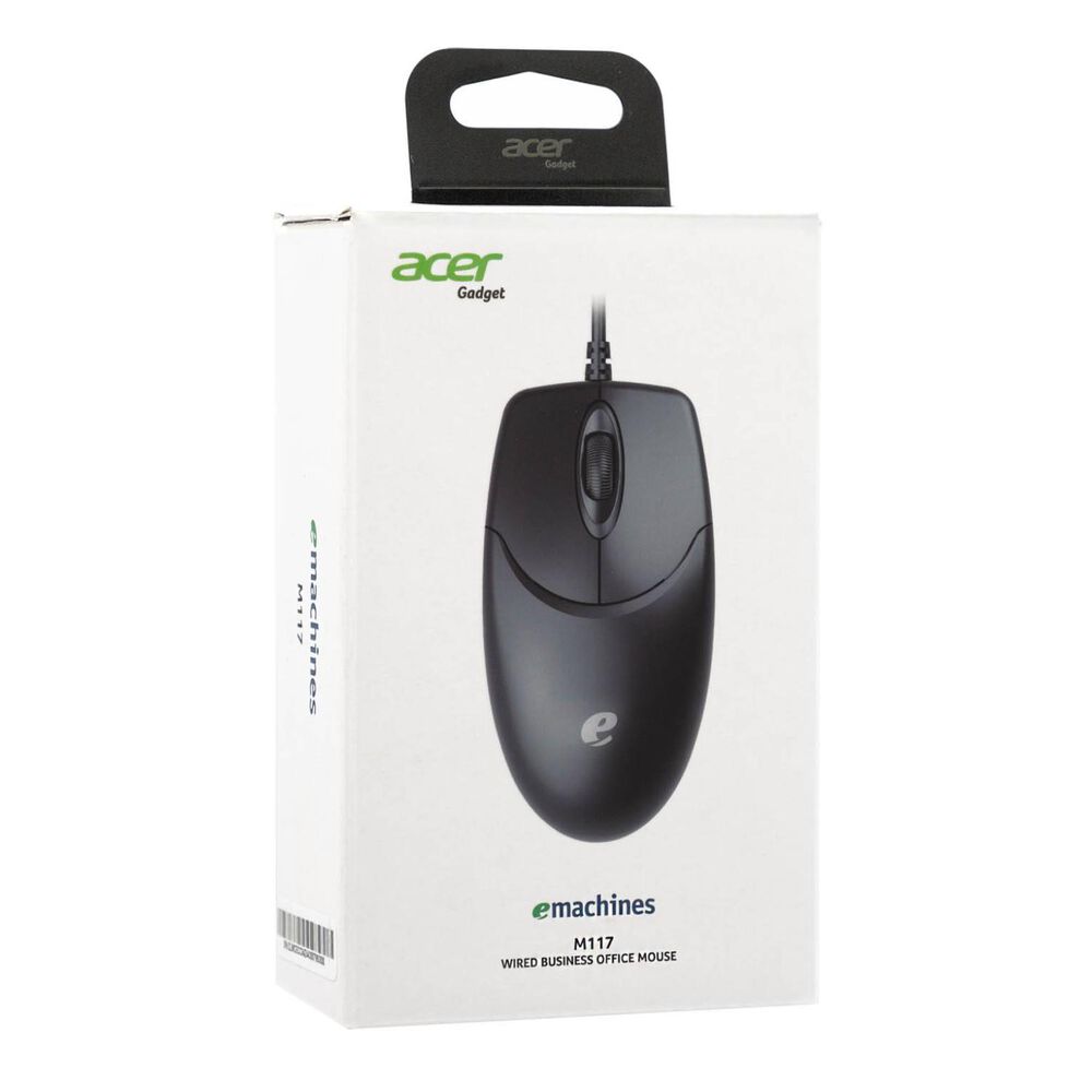 Mouse Alambrico Usb 3 Botones Blanco M117 image number 4.0