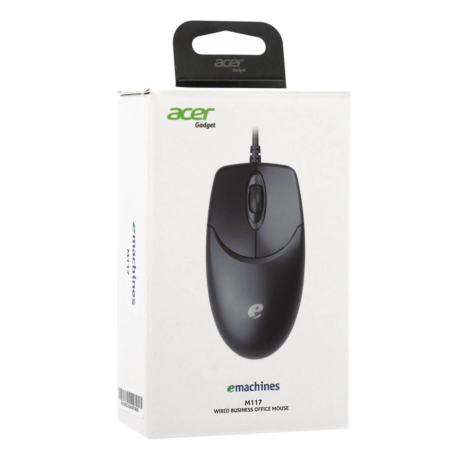 Mouse Alambrico Usb 3 Botones Blanco M117 image number 4.0