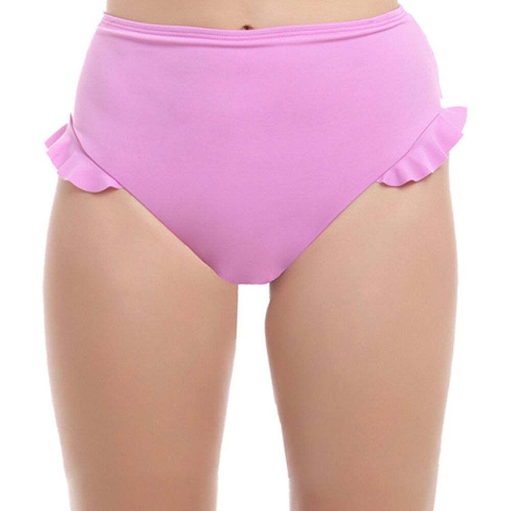 Bikini Calzón Con Vuelos Morado image number 0.0