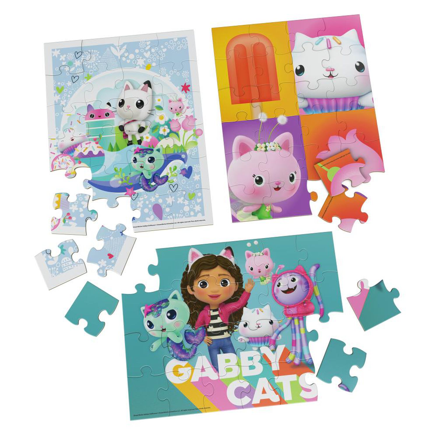 Juego De Mesa Imexporta Puzzle Gabby&rsquo;s Cats image number 5.0