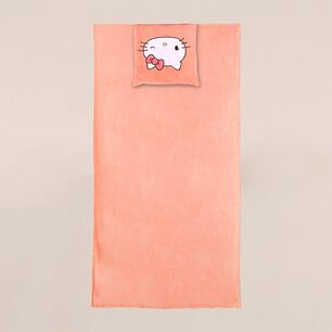 Frazada Cojin 120x200 Cms Hello Kitty